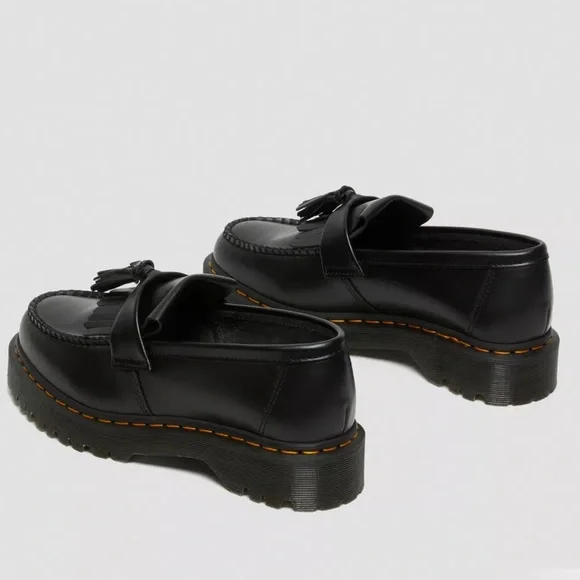 NWT Dr. Marten Adrian Bex Smooth Leather Tassel Loafers - Picture 2 of 9